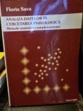 Analiza datelor in cercetarea psihologica - Florin Sava