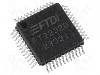 Circuit integrat, interfa&amp;#355;a, LQFP48, SMD, FTDI - FT2232D-TRAY