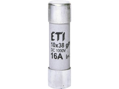 Siguranta fuzibila voltaica 16A CH10X38 gPV 1000V Eti 002625081 foto