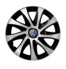 Set 4 capace roti Drift exrta Gri-Negru R14 pentru gama auto Volkswagen, Autohelix MSA