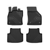 Covorase Auto Tip Tavita 3D Frogum Seat Leon IV 2020+ Negru TPE Potrivire Perfecta Rezistent La Temperaturi