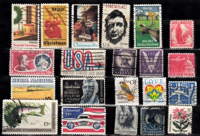 A7 T1 88 - Timbre foarte vechi - America foto