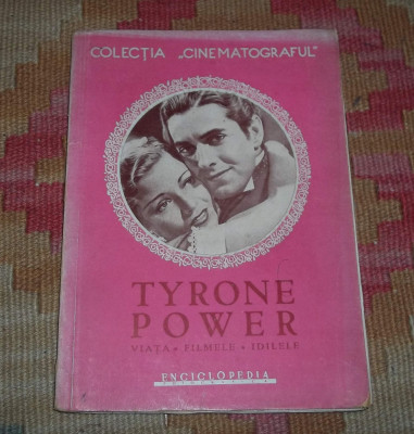 prelucrare L. Cassvan - Tyrone Power Colectia Cinematograful interbelica foto