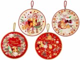 Cumpara ieftin Set 4 suporturi vase fierbinti Delights ceramica multicolora 21 cm