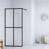 vidaXL Paravan de duș walk-in, 100 x 195 cm, sticlă securizată