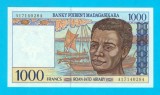 Bancnotă Madagascar (pick 76) 1000 Francs 1994 UNC serie: A17140284