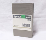 Caseta video Fuji M401 MII M90L metal tape - netestata