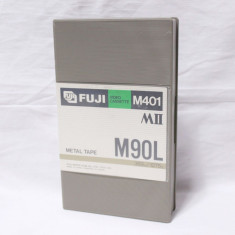 Caseta video Fuji M401 MII M90L metal tape - netestata