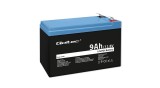 Baterie Qoltec LiFePO4 | 12V | 9 Ah | 1 kg | 115,2Wh | BMS