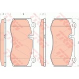 Placute frana Mercedes Cls (C219), 10.2011, Clasa E (W211), 03.2009, Clasa E T-Model (S211), 03.2009, Clasa S (W221), 09.2013, Sl (R230), 10.2012, TRW