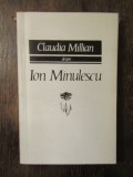 CLAUDIA MILLIAN DESPRE ION MINULESCU