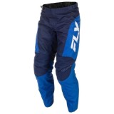Pantaloni cross/enduro Fly Racing F-16 negru/albastru marime 36