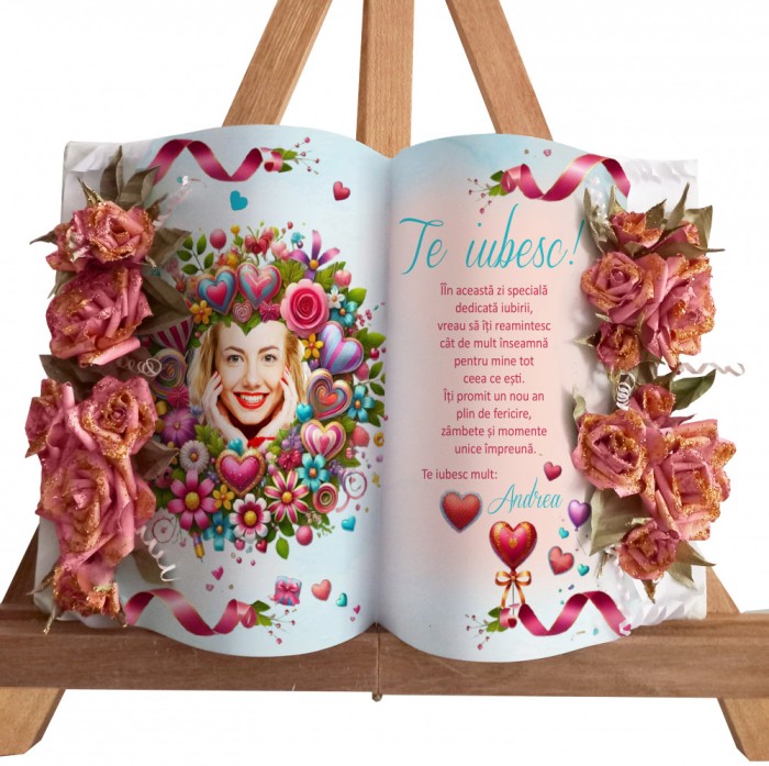 Cadou personaliza POZA femei mama soție nași primavara valentine tablou StalutaD