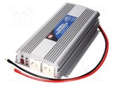 Convertor DC/AC 1500W MEAN WELL 230VAC 21-30VDC 455x210x85mm 85%