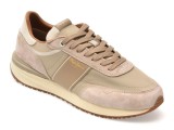 Pantofi sport PEPE JEANS gri, MS60008, din material textil si piele naturala