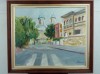 P13. Tablou mare - Citadina - peisaj bucurestean, Peisaje, Acrilic, Realism, RavariuArt