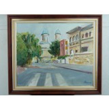 P13. Tablou mare - Citadina - peisaj bucurestean