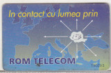 Bnk card Cartela telefonica de colectie - Romtelecom 1996 - Abstracta