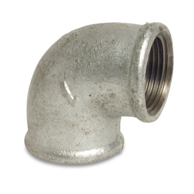 Fiting cu filet fontă maleabilă cot 90&amp;deg; 1/2&amp;quot; IG x 1/2&amp;quot; IG foto
