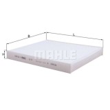 Mahle Filtru, aer habitaclu