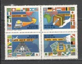 Brazilia.1989 20 ani serviciile de posta bloc 4 SB.431