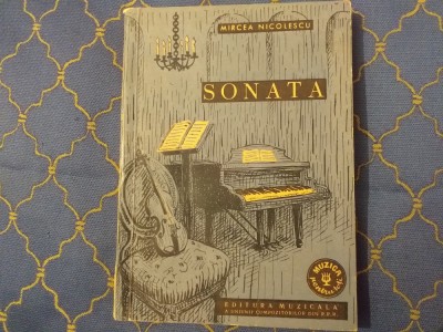 Sonata - Nicolescu, originea ei foto