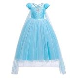 Rochie fantezie printesa Elsa Sofia CONCEPT&reg; - 6 ani (130cm)