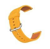 Curea piele, compatibila Huawei Watch GT 7 46mm, telescoape Quick Release, 18cm, Galben