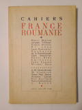 Cahiers France-Roumanie (nr. 4, juin-juillet 1946) (texte de Mihai Șora, Petru Comarnescu, Henri Wallon...)