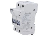 Suport siguranță LOVATO ELECTRIC 10x38mm 32A 690VAC pentru șină DIN 1 poli