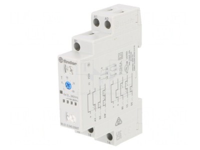 Timer Programabil 0,1s-24h SPDT 12-240V AC/DC pentru Șină DIN IP20 foto