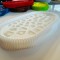 Savoniera 3D, model Wave, Alb