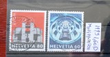 TS21 - Timbre serie - Elvetia - Helvetia 1993 Mi1499-1500, Stampilat