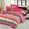 Lenjerie de Pat 100% Bumbac ranforce, Somnart, model M11, 2 persoane, pentru pilota de 180x200, ambalaj cutie cadou