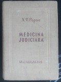 Medicina judiciara- N. V. Popov