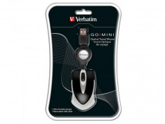 Verbatim optical mini mouse black foto