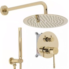 Set de dus incastrat Rea Lungo Diamond Gold + BOX