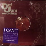 Vinil Foxy Brown Featuring Total &lrm;&ndash; I Can&#039;t ; 12&quot; NOU ! SIGILAT !