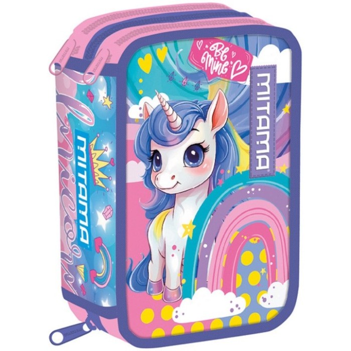 Penar echipat Mitama 3 compartimente design unicorn
