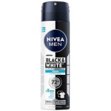 Deodorant spray pentru barbati Black &amp; White Fresh, 200ml, Nivea
