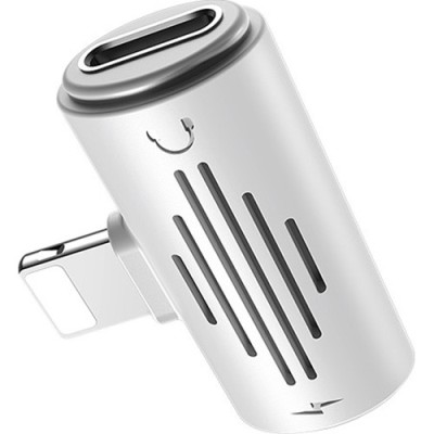 Convertor Audio și &amp;Icirc;ncărcare Lightning Borofone BV6 &amp;ndash; Sunet și Alimentare Simultană pentru iPhone 14 13 12 11 Pro Max foto