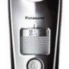 Aparat de tuns Panasonic ER-SC60-S803, lavabil, motor liniar de mare viteza, 1-20mm, 38 de trepte, design ergonomic, Li-ion, Argintiu