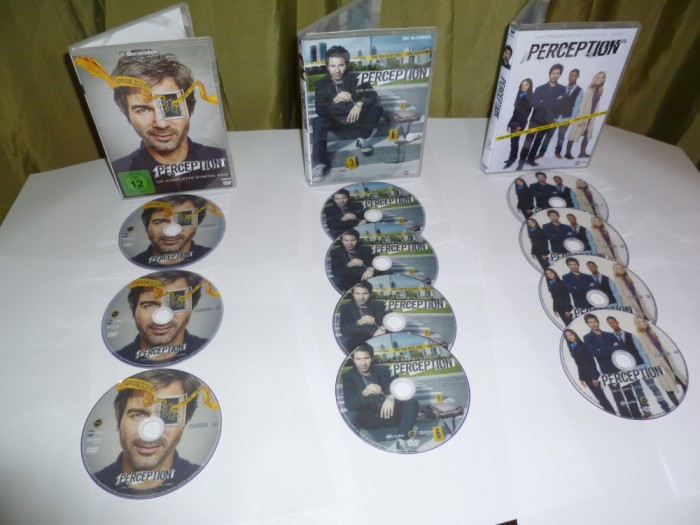 Perception (2012) Capcana mintii Serial TV 3 Sezoane DVD