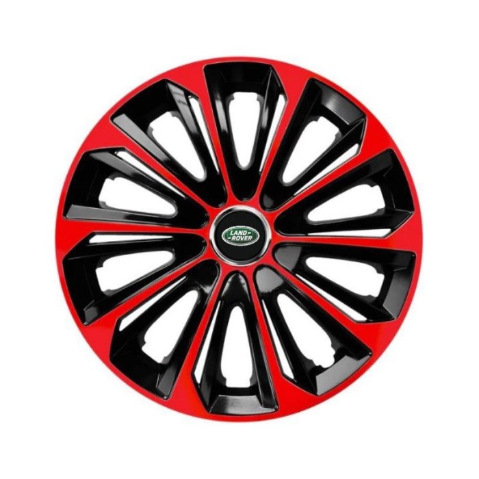Set 4 capace roti Extra Strong Red R15 Compatibil Cu Land Rover