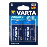 BATERIE ALCALINA LR20 BLISTER 2BUC VARTA LONG - BAT0244