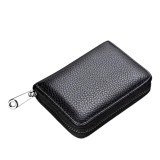 Portofel Dama Piele PU Carduri 20 Sloturi Compact Minimalist