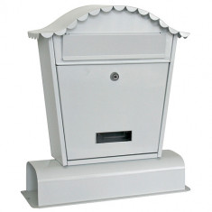 Cutia poștală HUBERT B, albă