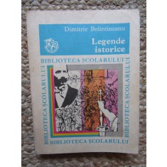 LEGENDE ISTORICE-DIMITRIE BOLINTINEANU