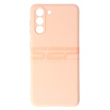 Husa Silicon Samsung Galaxy S21 Pink Sand - Calitate Superioara, Tip Original