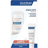 Ducray Anacaps Reactiv 90 Capsule + Șampon Anaphase 100ml Cadou